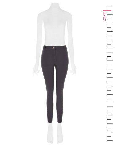 Technical Fabric Trousers Without Pockets Rinascimento