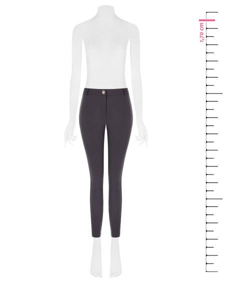 Technical Fabric Trousers Without Pockets Rinascimento