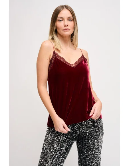 Maryley Velvet Top
