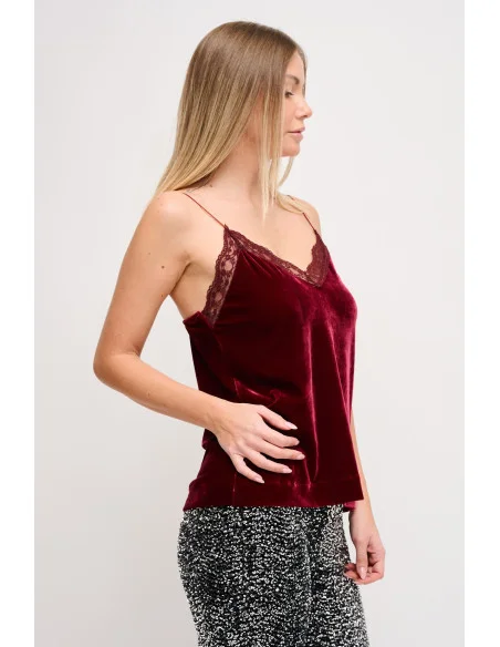 Maryley Velvet Top