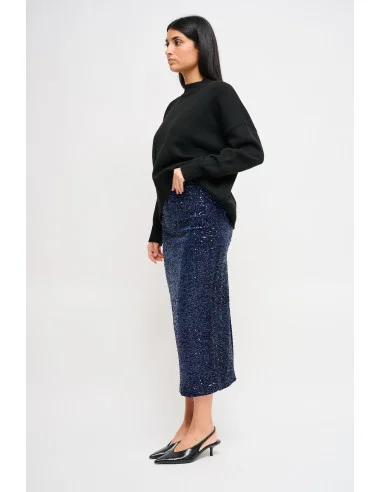 Maryley Sequined Midi Skirt