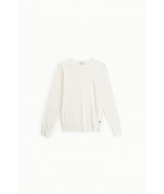 Pull à col ras du cou Modèle de pull Basic Dixie