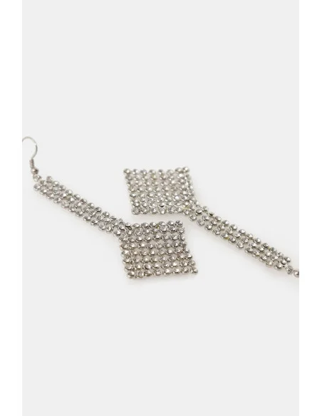 Orecchini Pendenti Con Cristalli Geometrici Dixie