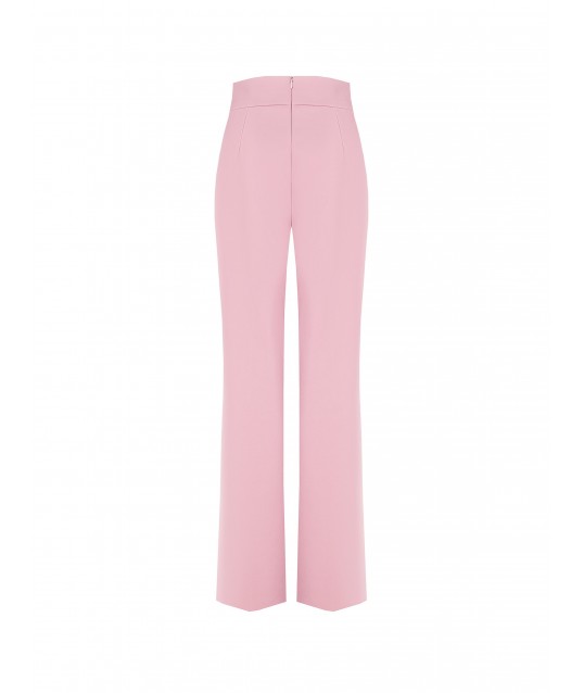 Pantaloni Palazzo In Tessuto Tecnico Con Fibbia Rinascimento