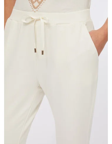 Pantaloni Jogging In Felpa Liu Jo