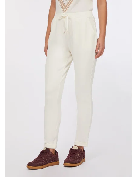Pantaloni Jogging In Felpa Liu Jo