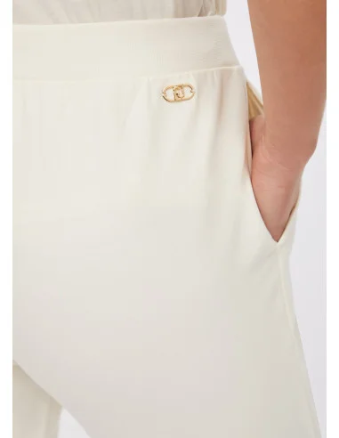 Pantaloni Jogging In Felpa Liu Jo