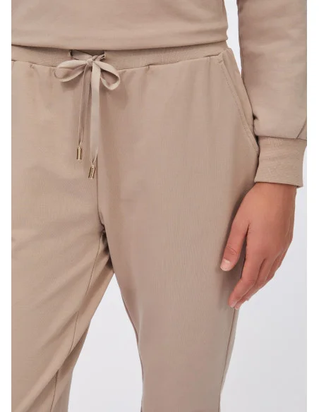 Pantaloni Jogging In Felpa Liu Jo