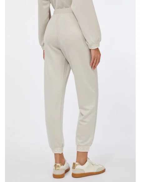 Pantaloni Jogging Lurex® Liu Jo