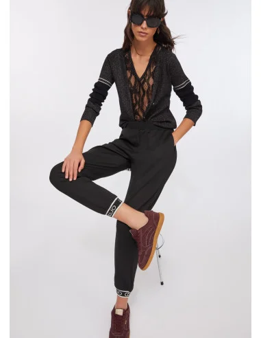 Pantaloni Jogging Lurex® Liu Jo