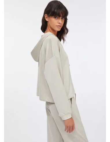 Liu Jo Lurex® Hooded Sweatshirt