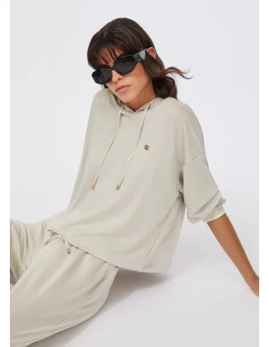 Liu Jo Lurex® Sweat à capuche