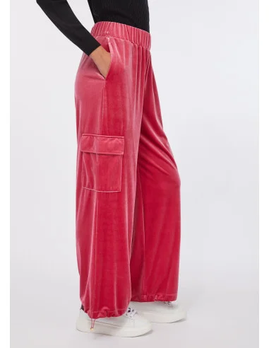 Chenille Jogging Pants With Liu Jo Logo