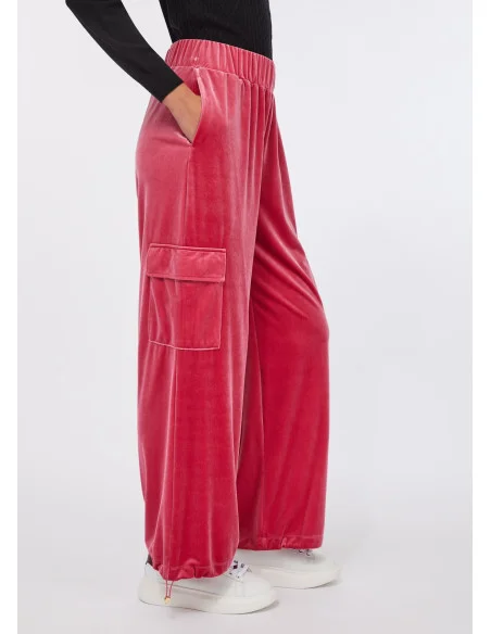 Chenille Jogging Pants With Liu Jo Logo