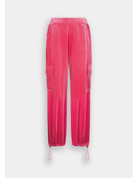 Chenille Jogging Pants With Liu Jo Logo