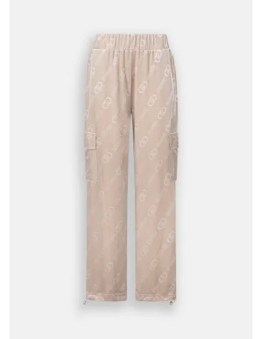 Chenille Jogging Pants With Liu Jo Logo