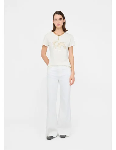 Liu Jo Laminated Print T-shirt