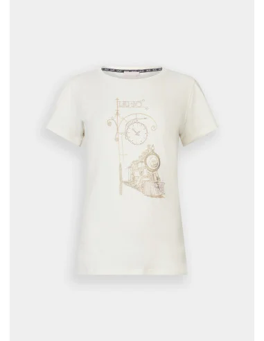 Liu Jo - T-shirt imprimé laminé