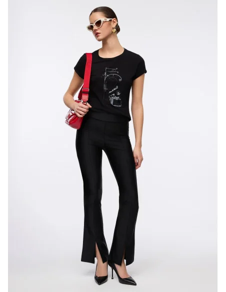Liu Jo Laminated Print T-shirt