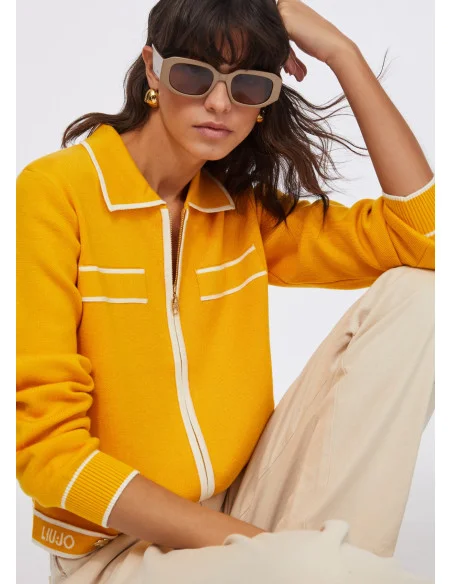 Liu Jo Zip Cardigan