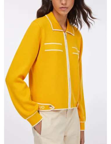 Cardigan Con Zip Liu Jo