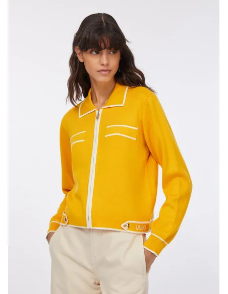 Cardigan Con Zip Liu Jo