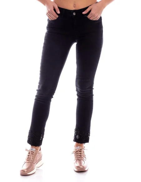 Denim skinny avec Swarovski Liu Jo