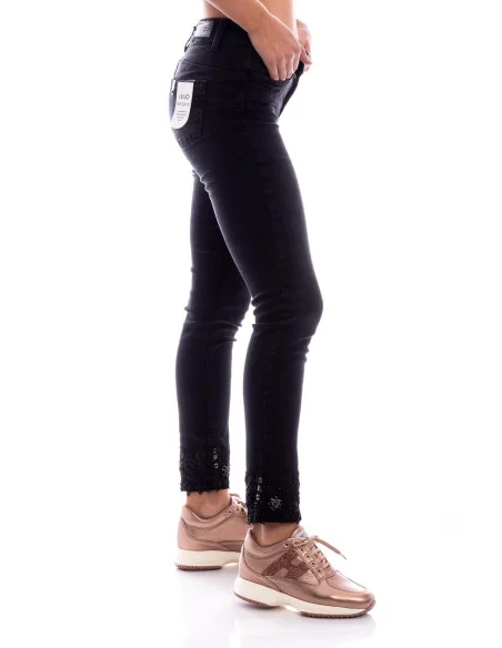 Denim skinny avec Swarovski Liu Jo