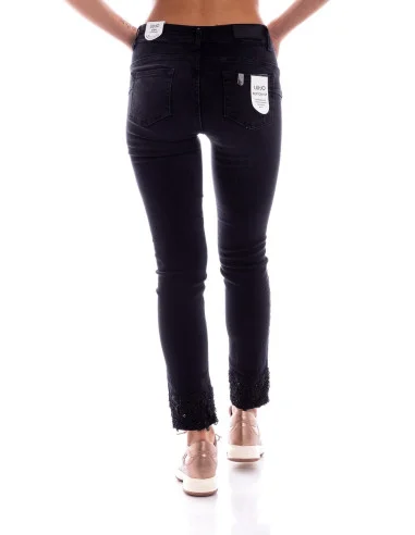 Denim skinny avec Swarovski Liu Jo