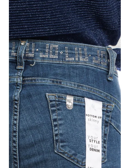 Denim avec corsage à strass Liu Jo