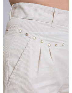 Pantaloncino In Velluto A Coste Liu Jo