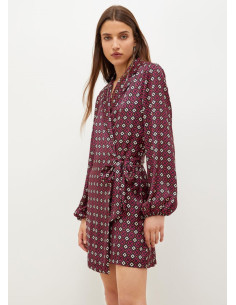 Liu Jo Geometric Cross Print Dress