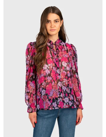 Chemise à motif floral Liu Jo