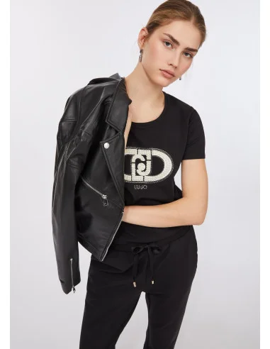 T-shirt In Cotone Liu Jo