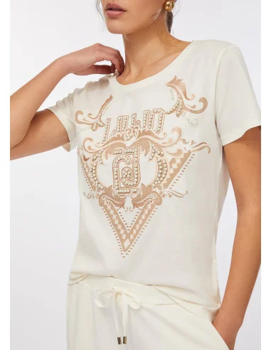 T-shirt en coton Liu Jo