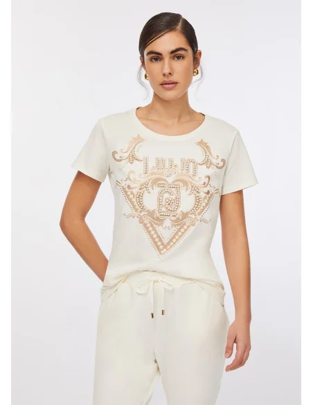 T-shirt en coton Liu Jo