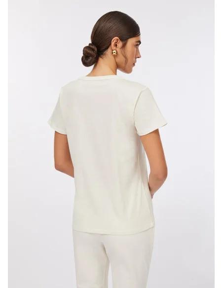 T-shirt In Cotone Liu Jo
