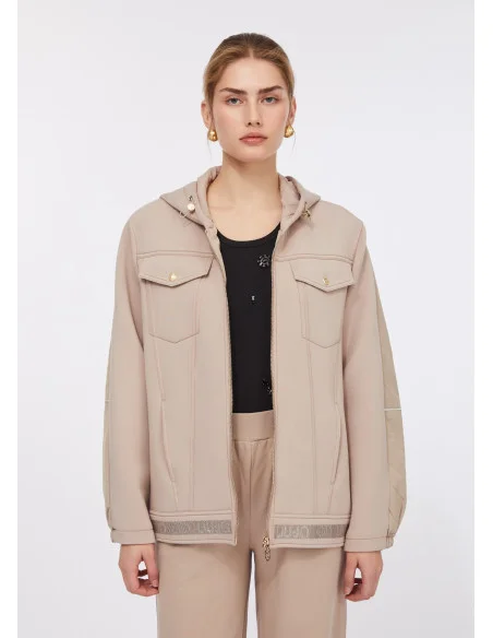 Liu Jo Scuba And Nylon Jacket