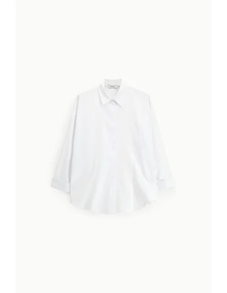Camicia Ampia Con Colletto Classico E Maniche 3/4 Dixie