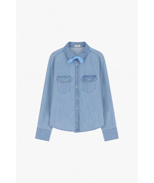 Camicia Con Tasche E Maniche Lunghe Dixie