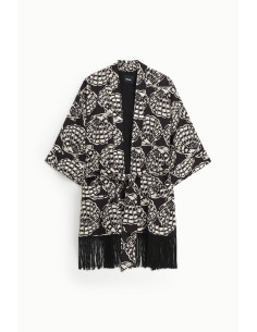 Blazer Con Stampa E Frange Dixie
