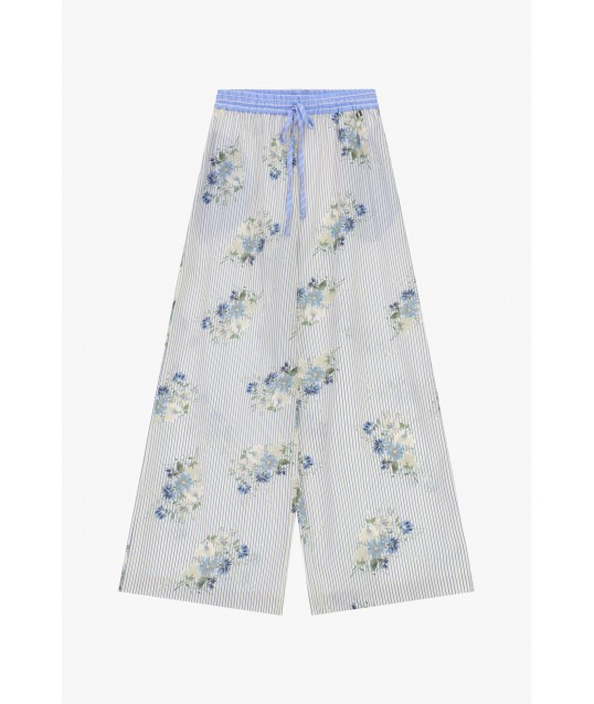 Dixie Floral Striped Palace Trousers