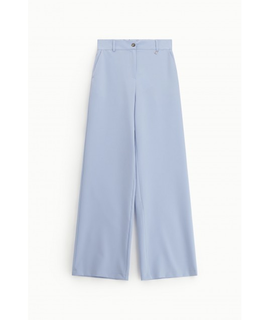 Pantalon palazzo taille haute avec jambe large Dixie