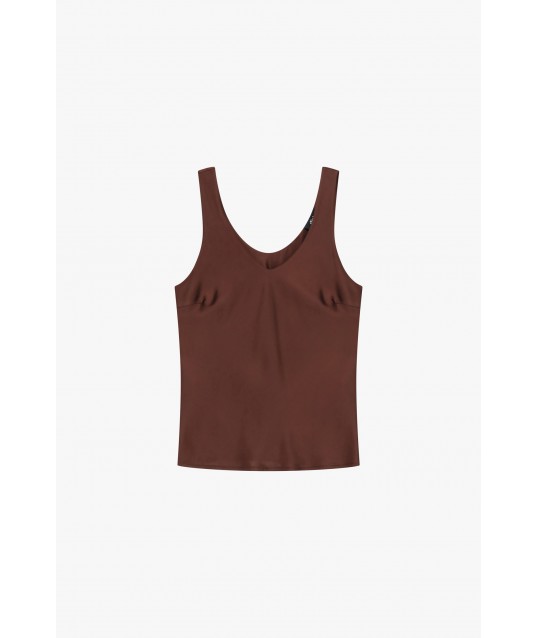 Dixie Soft-Cut Crew Neck Tank Top