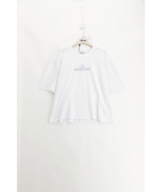 T-Shirt Stampa Frontale Fit Morbido Dixie