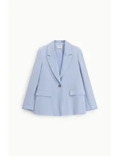 Blazer Monopetto Con Tasche A Patta Dixie 2