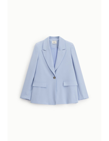 Dixie Blazer boutonné avec poches à rabat - Vestiti Firmati Life Sm...