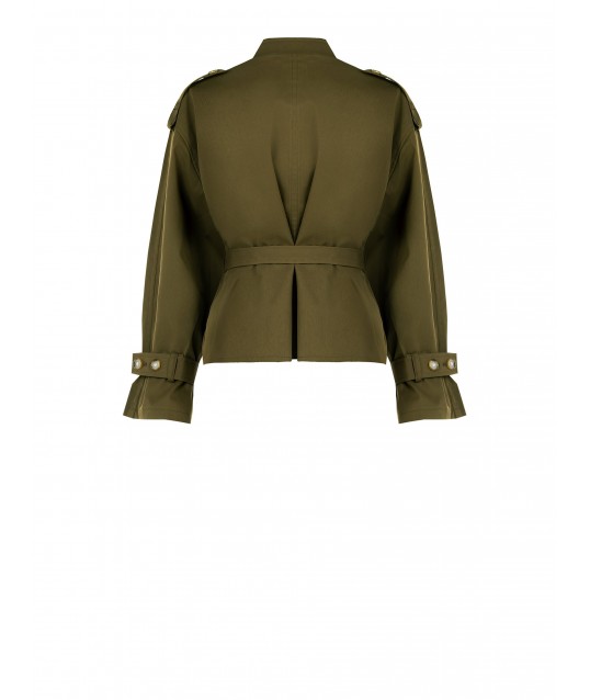 Rinascimento Short Trench Coat