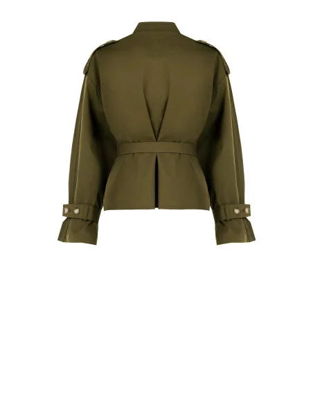 Cappotto Trench Corto Rinascimento