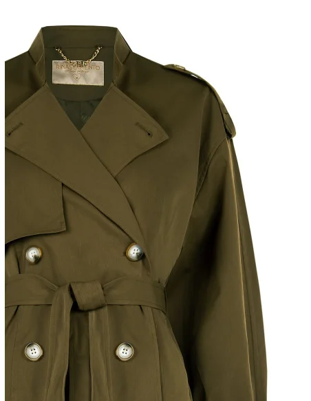 Cappotto Trench Corto Rinascimento